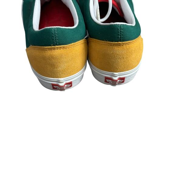 Vans Old Skool Low Top Sneakers Men's 13 Suede Multi Color Block - Picture 4 of 6